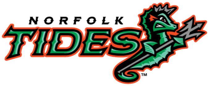 Norfolk Tides 2016-Pres Primary Logo iron on transfers for T-shirts